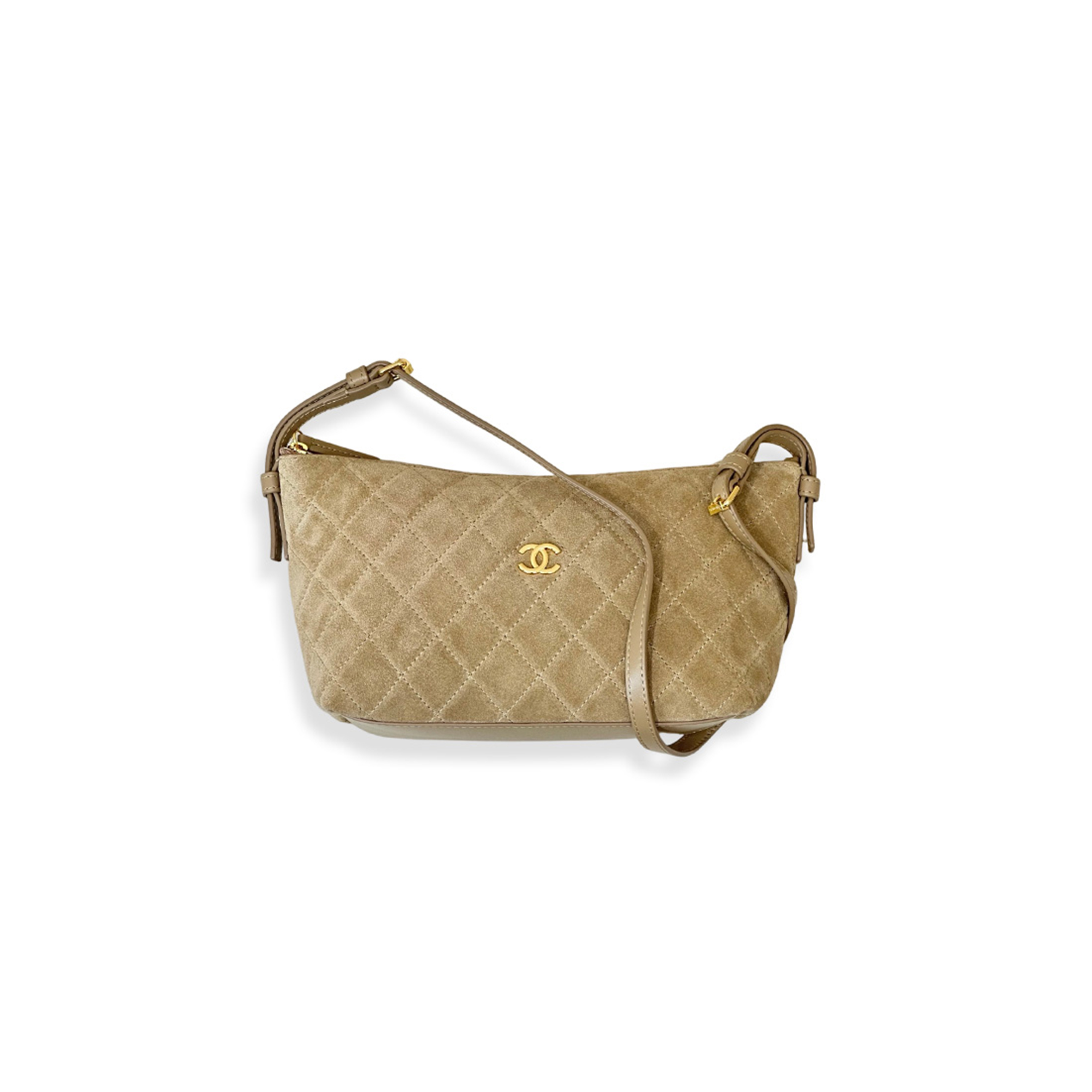 CHANEL CLUTCH WITH LEATHER STRAP AP5322 (19*13*8cm)